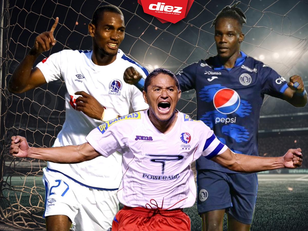 Lista privilegiada: ¡Los únicos 8 futbolistas en marcar más de 100 goles en Liga Nacional de Honduras!