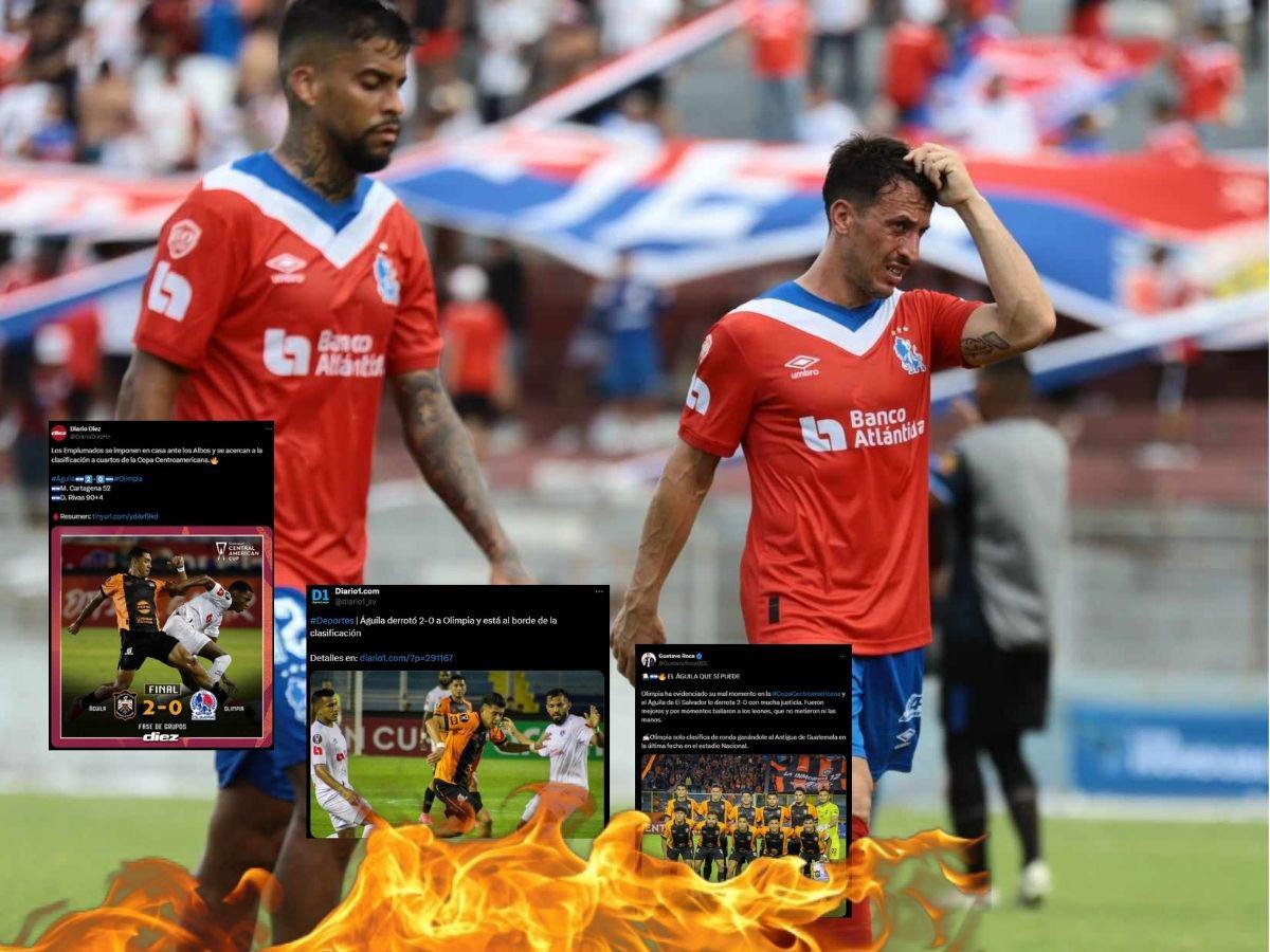 “Águila venció al poderoso Olimpia”: no perdonan al equipo de Troglio tras dolorosa caída en la Copa Centroamericana