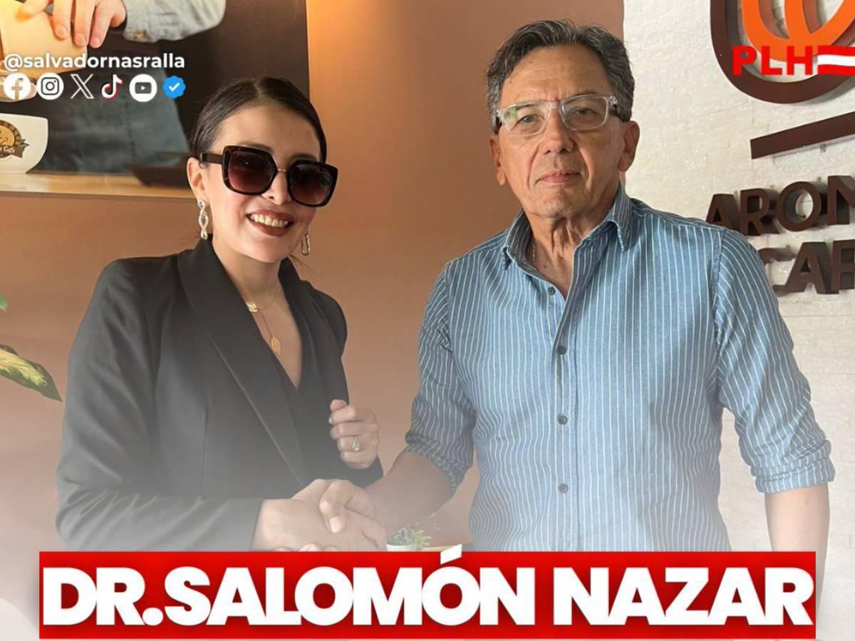 Salomón Názar incursiona en la política y se une a la corriente de Salvador Nasralla por el Partido Liberal