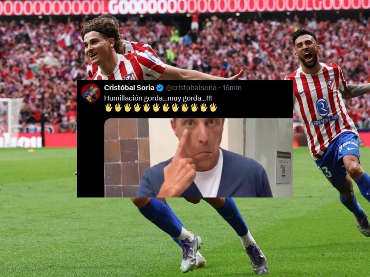 Baile gordo: Cristóbal Soria deja dardo y señalan los culpables de la descomunal goleada al Real Madrid