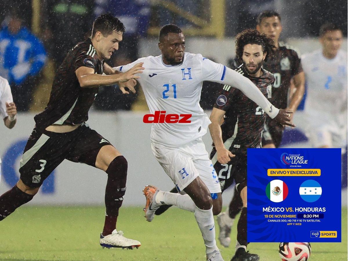 México vs Honduras en exclusiva por Tigo Sports; una batalla por el pase al Final Four y Copa Oro 2025