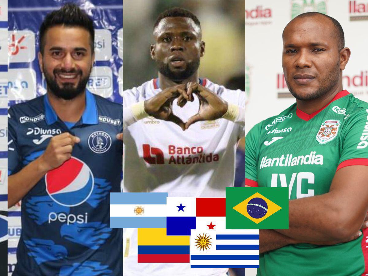 Los 36 extranjeros del Apertura 2024 de la Liga de Honduras: panameños sorprenden y hay empate de nacionalidades