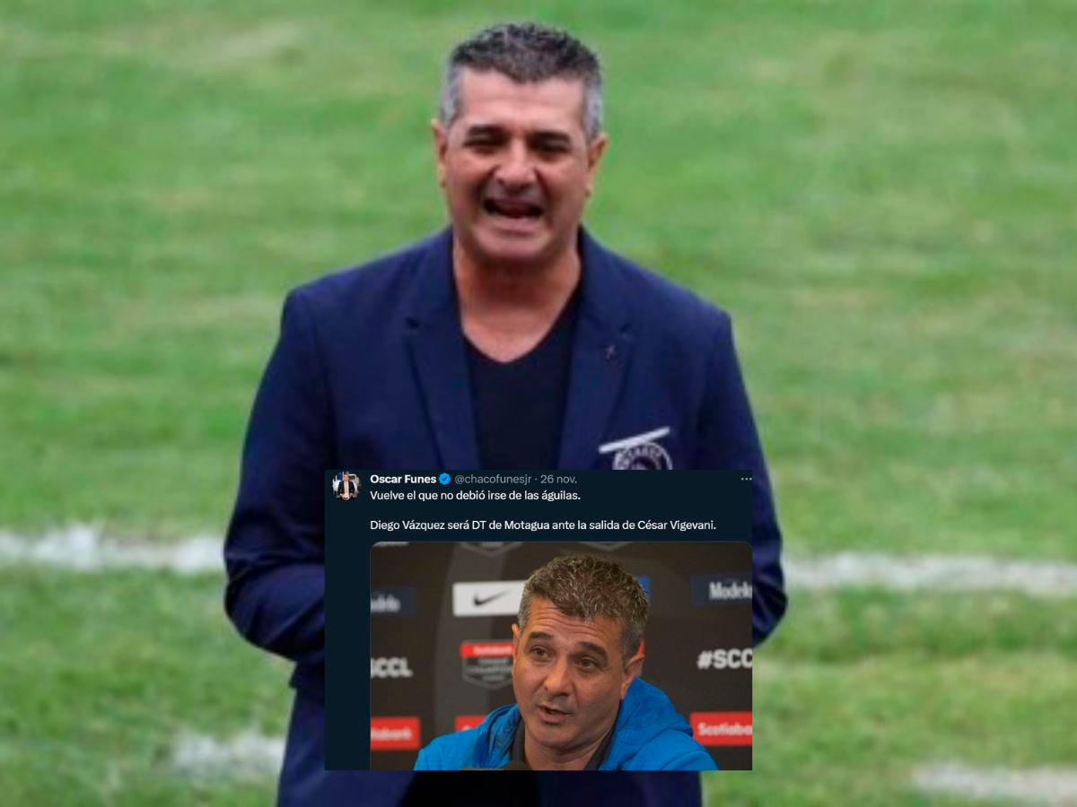 Prensa hondureña se rinde al retorno de Diego Vázquez al Motagua: “Volvió el más exitoso”, “Regresa el que no debió irse”