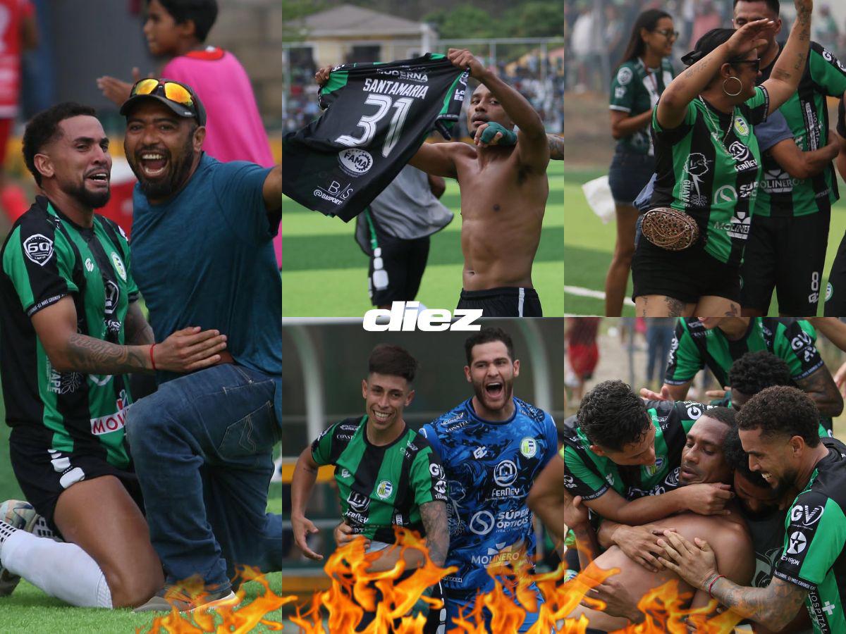 Juticalpa se queda en Liga Nacional de Honduras: sus hinchas invadieron el campo y los rostros de alegría en Olancho