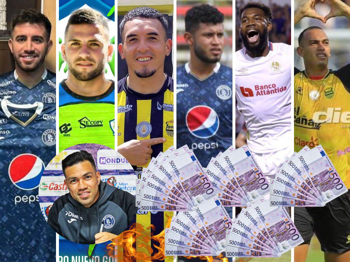 Con dos de Olancho: El TOP 15 de los jugadores más caros del Apertura 2023 de la Liga Nacional de Honduras