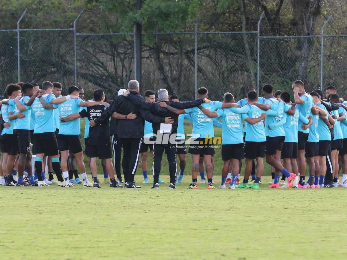 Luis Palma lució su talento y hubo cumpleaños en el CAR en último entreno de Honduras antes de la batalla ante Cuba