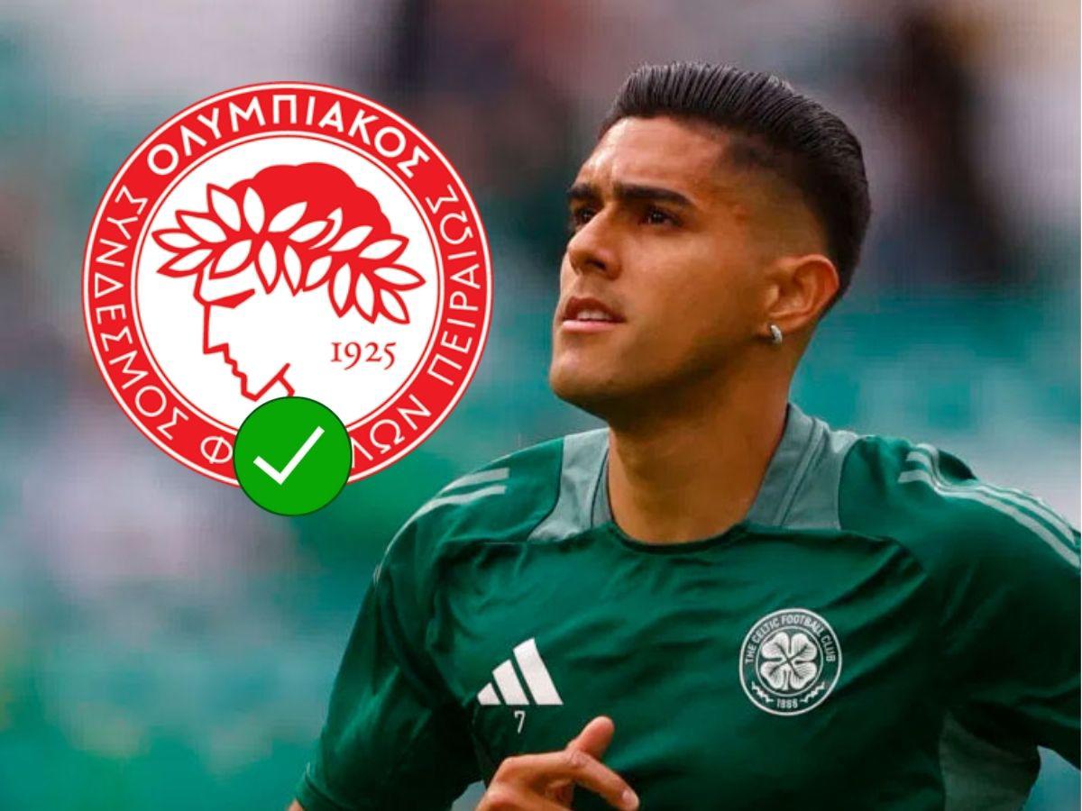 Luis Palma deja el Celtic de Escocia para fichar por Olympiacos de Grecia: este es el contrato que firmará