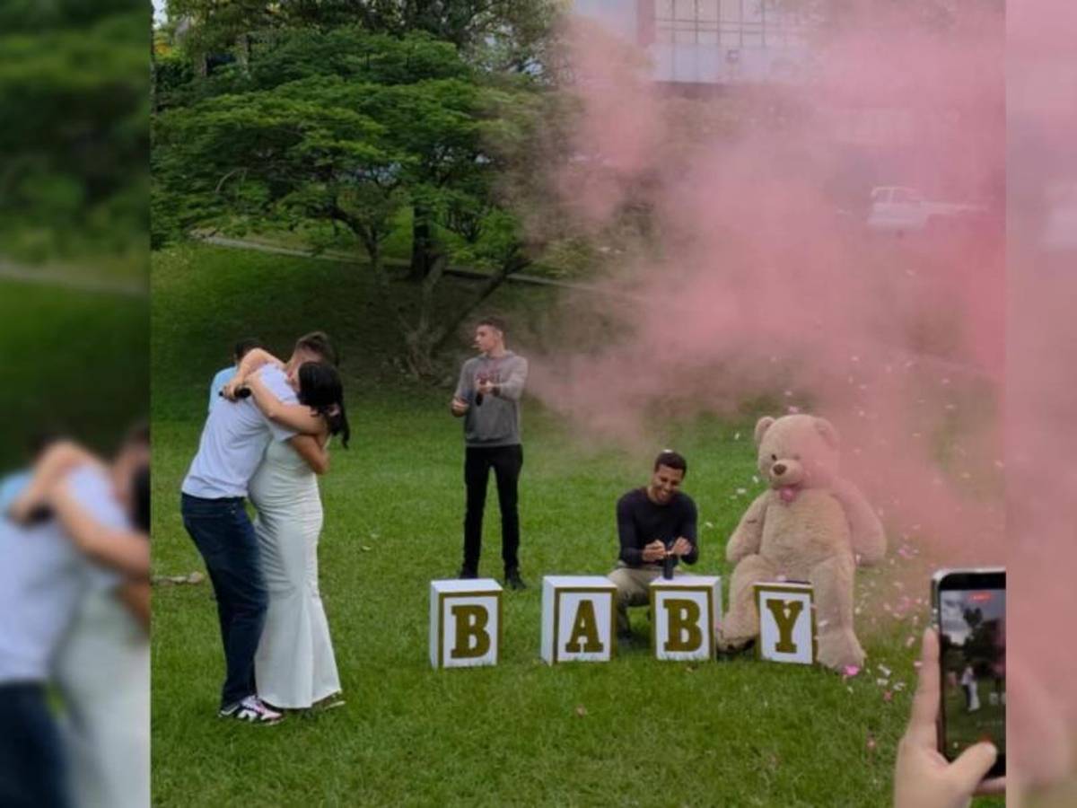 Presentadora hondureña sorprende al anunciar que está embarazada de exfutbolista de Liga Nacional: Una mini murallita