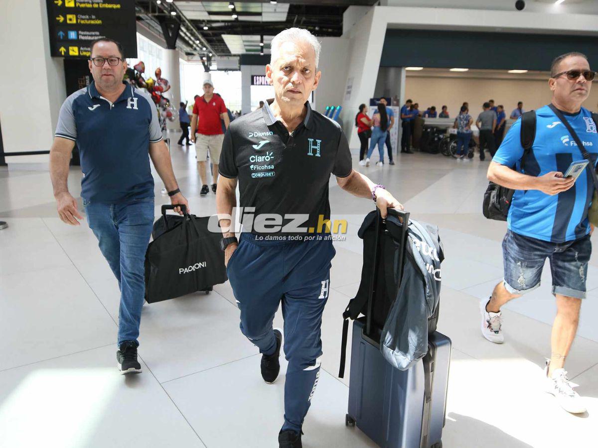 A la casa de Messi: Los 11 jugadores de Honduras que viajaron a Miami y Rueda causó furor en el Aeropuerto de Palmerola