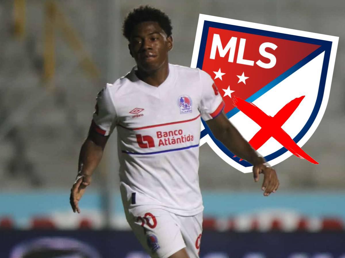 Exclusiva: Dereck Moncada, la joya de 18 años, dejará Olimpia y será nuevo legionario. ¡No se va a la MLS!