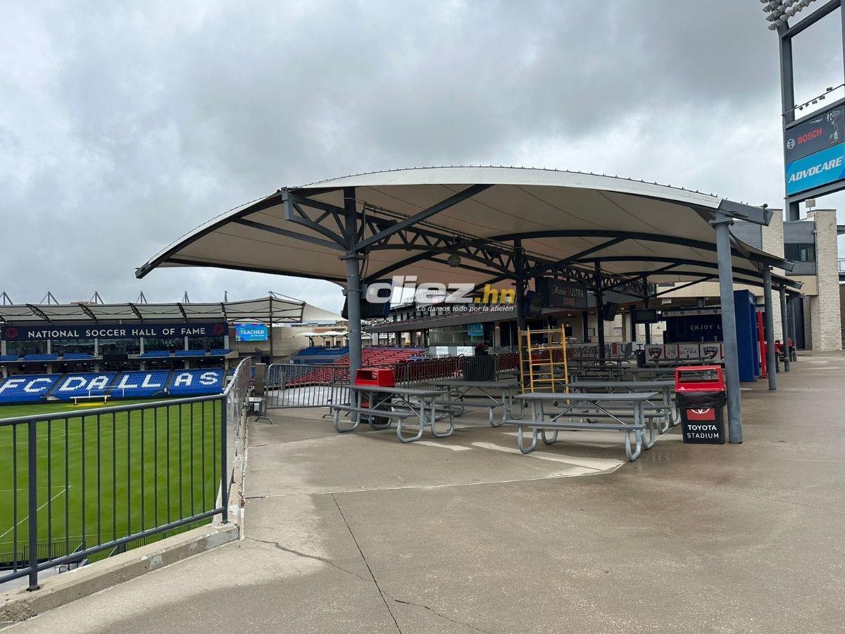 Con paneles solares y engramillado de mesa de billar: Así pulen el Toyota Stadium de Dallas para el Honduras vs Costa Rica