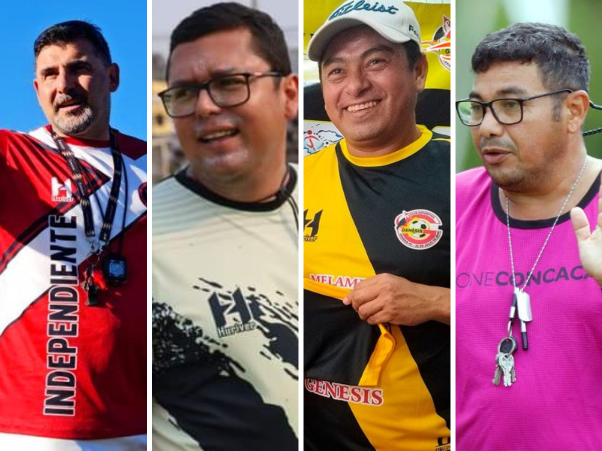 Dos ascendieron a Liga Nacional: Los cuatro técnicos semifinalistas que buscan el pasaje dorado a la Primera División de Honduras