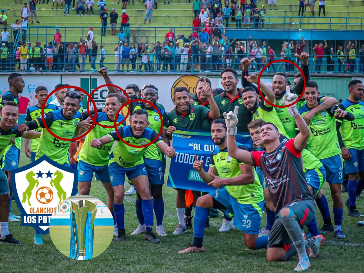 Por ser históricos: Futbolistas del Olancho FC que buscan coronarse campeones por primera vez en la Liga Nacional