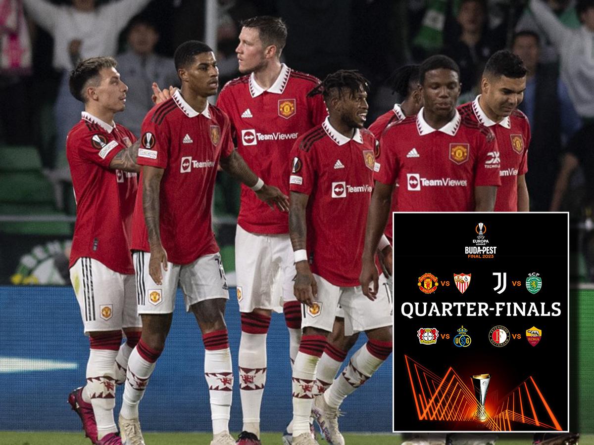 Así se jugarán los cuartos de final de la Europa League: ¡Manchester United ante otro club español por tercera vez!