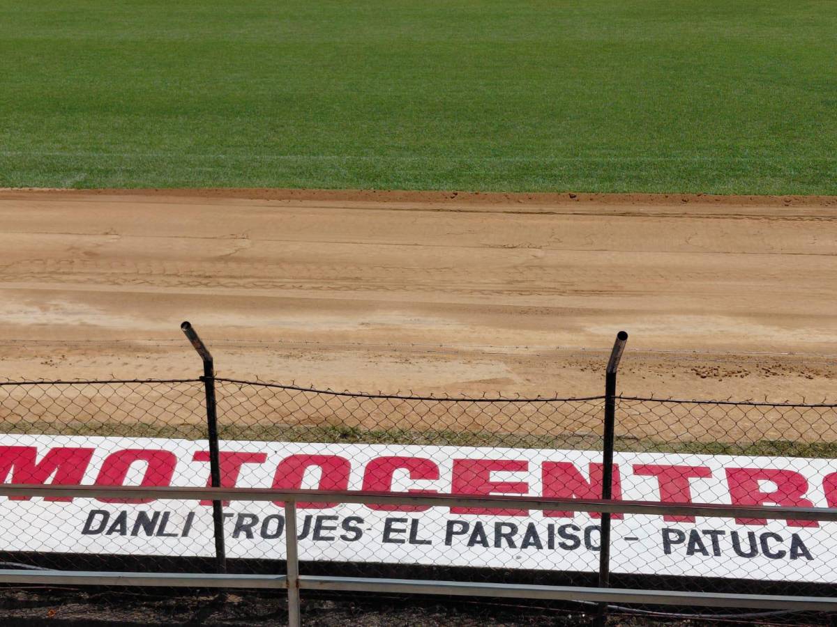 ¡Adiós al charco! Remodelan la pista del Estadio Marcelo Tinoco de Danlí
