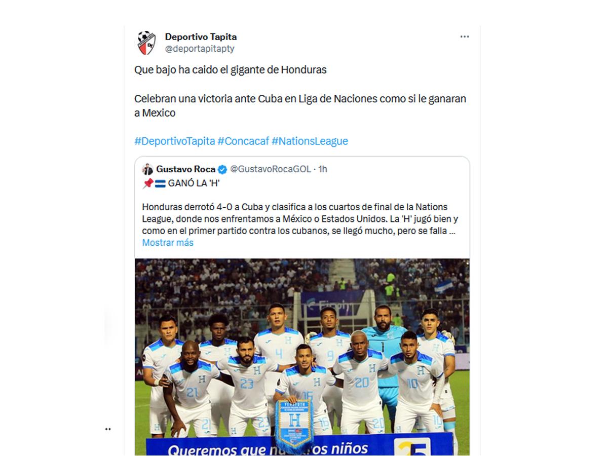 Los periodistas y su opinión sobre el gane de Honduras: “Nos benefició el calendario”, “Ahora se viene lo bonito” y “No emocionarse demasiado”