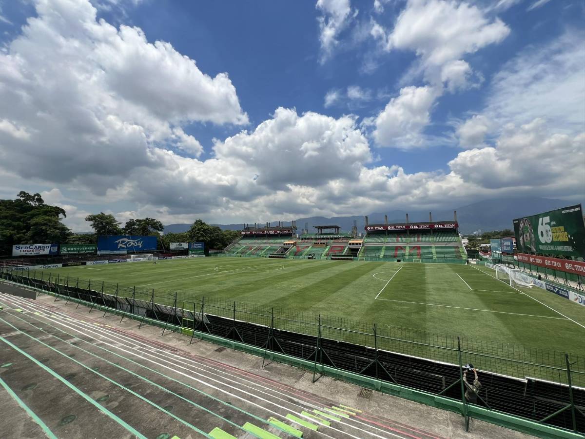 ¡Espectacular! Así luce la nueva grama del estadio Yankel Rosenthal; rectificación de medidas y 100% natural