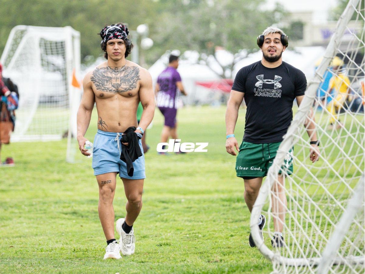 Con reconocidos jugadores de Liga Nacional, looks y chicas bellas: Ambientazo futbolero en la New Orleans Cup