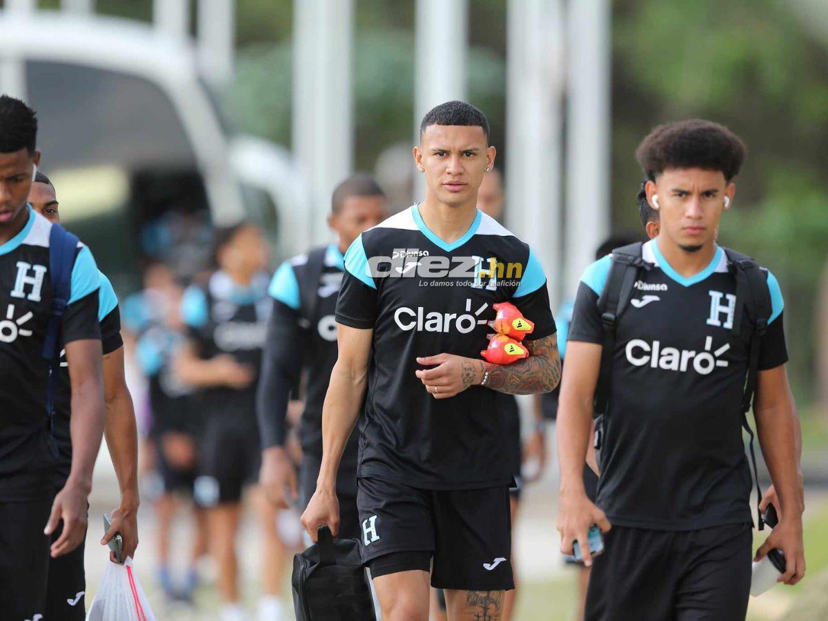 “Chelito” Martínez mostró su calidad y Honduras volvió al CAR: así fue el penúltimo entreno de La H previo al debut