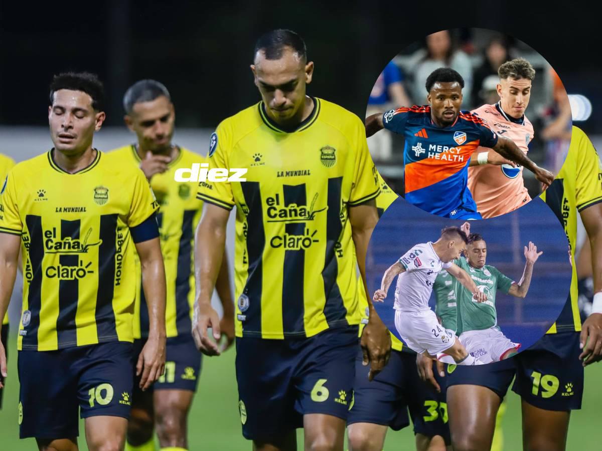 ¡Terrible estadística! Real España y las presentaciones bochornosas de los clubes de Honduras como local en Concacaf