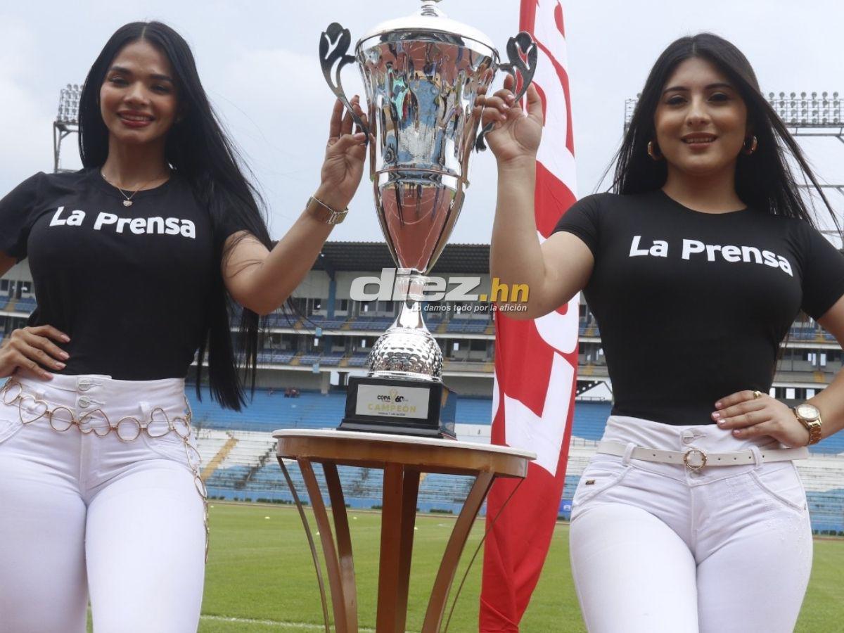 Derroche de bellezas en el Marathón-Victoria, revelan hermoso trofeo y ¿quién es la linda árbitra de la Copa La Prensa?