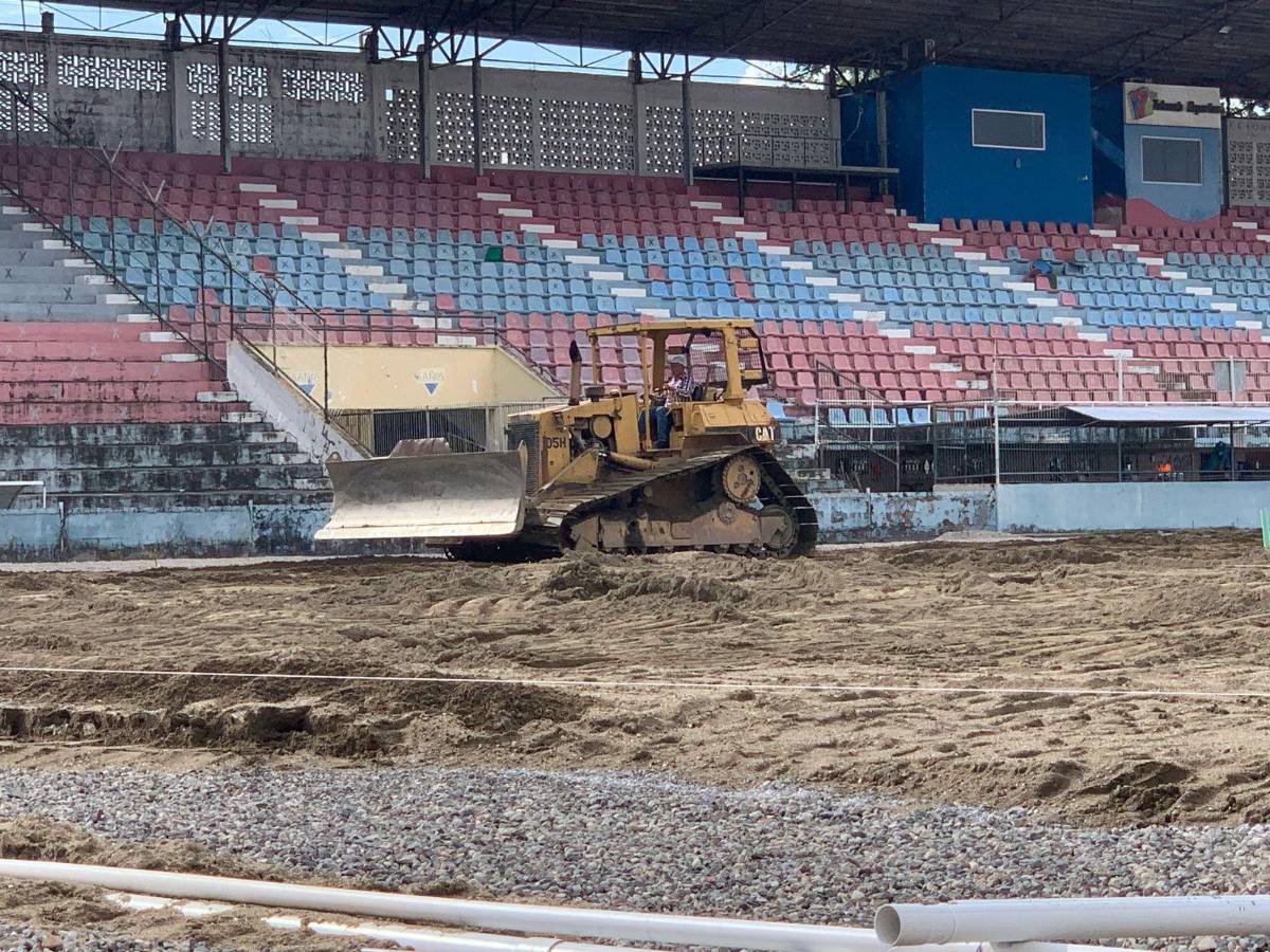 Fotos: así luce el estadio Ceibeño luego de 3 meses de trabajos para remodelación del césped ¿Cuándo finaliza la obra?