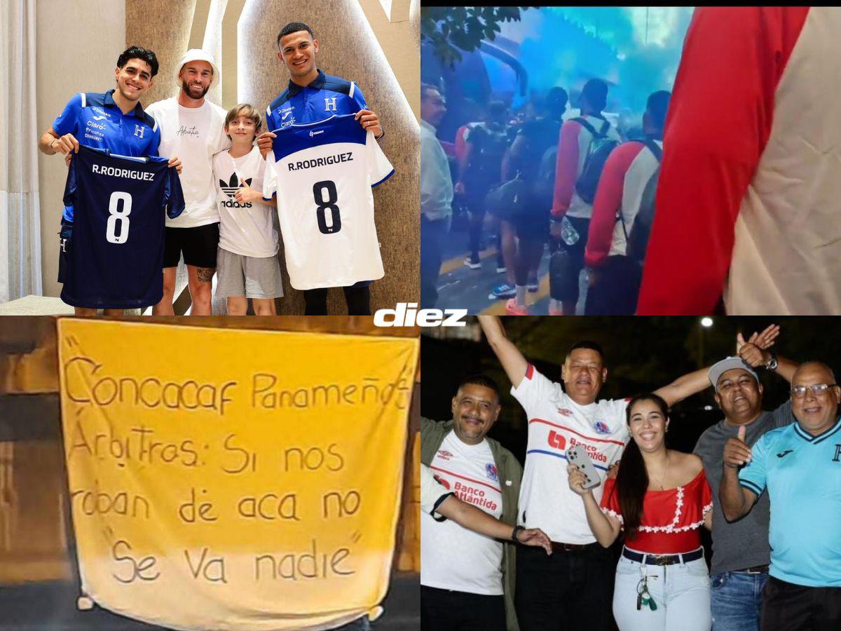 ¡Arde la Eliminatoria! Pancarta picante, jugador de Panamá es bajado por la Interpol; Palma y Arriaga son sorprendidos