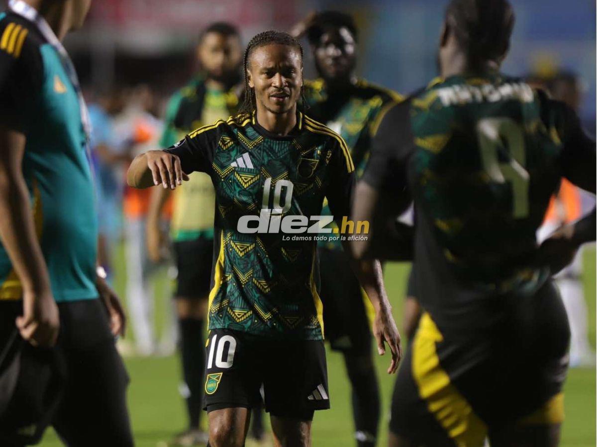 No se vio en TV: los rostros de la frustración de la Selección de Honduras tras perder ante Jamaica por Nations League