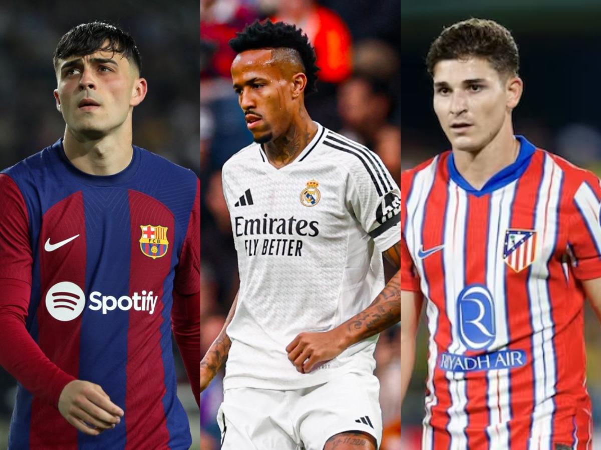 Pedri, Militao y Julián Álvarez sufren duro revés en el mercado: los jugadores de LaLiga que bajaron su valor en 2024