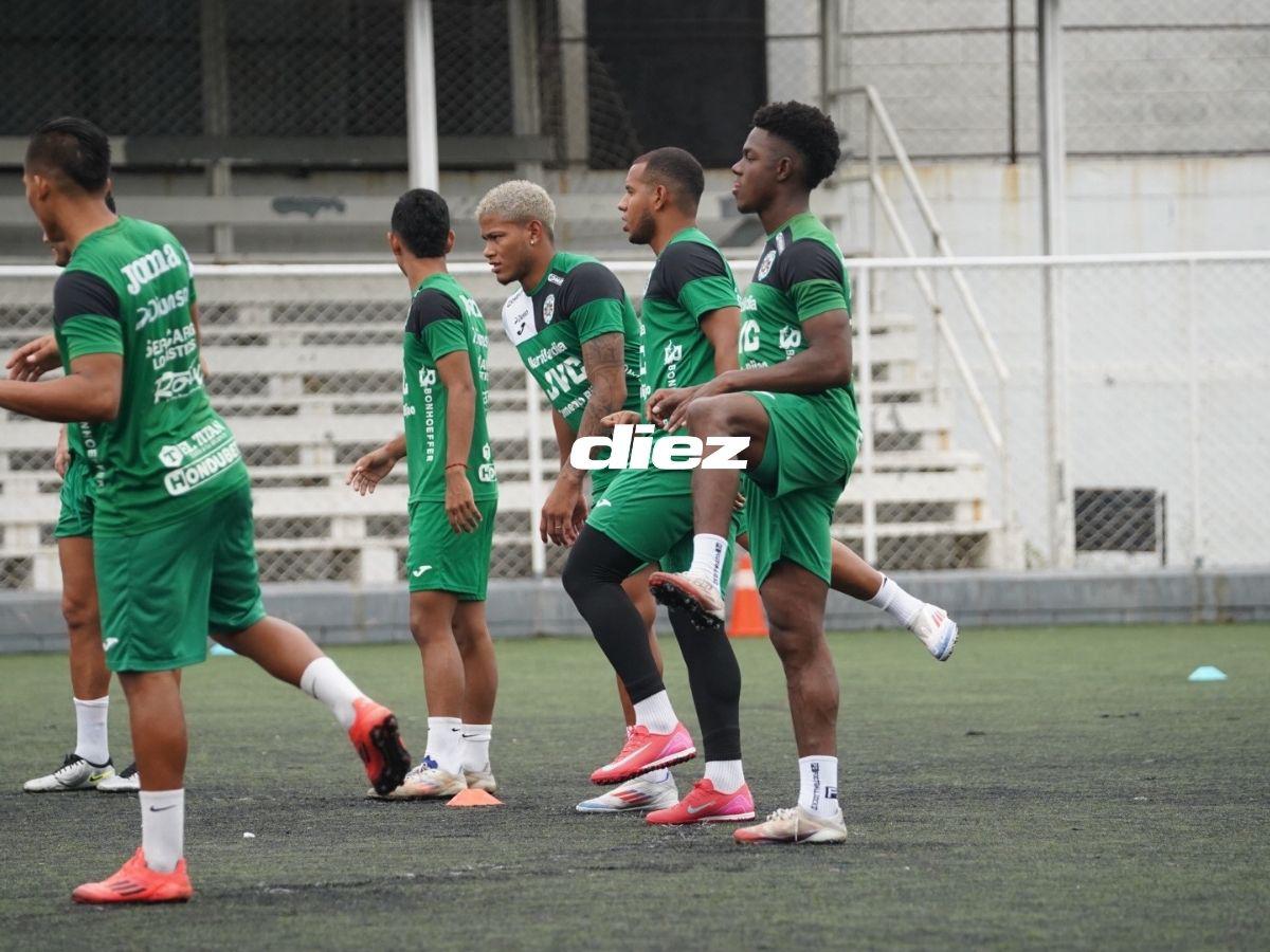 Sorpresa en el entreno de Marathón y así fue el recibimiento del nuevo fichaje verdolaga: ¡curioso look!