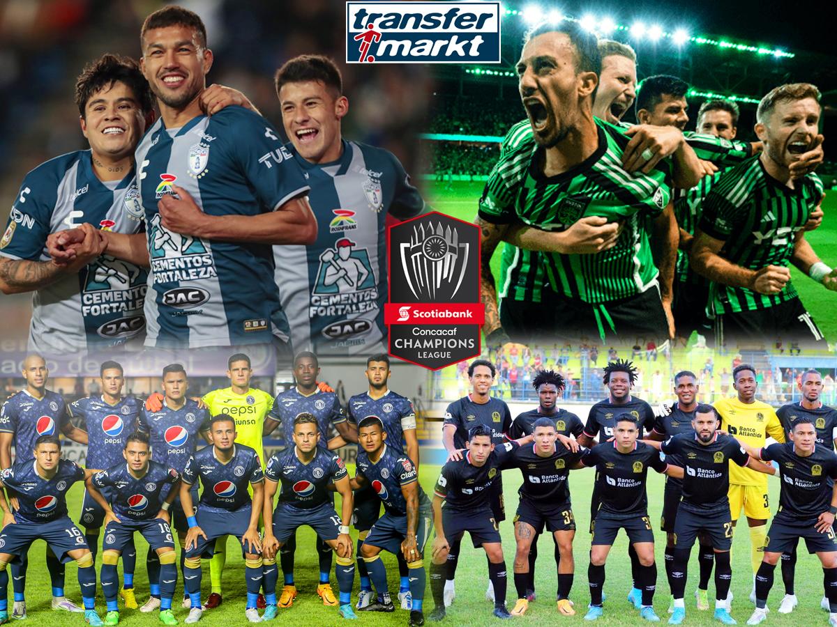 TOP: ¡Los equipos más caros de la Champions de Concacaf 2023, de acuerdo a Transfermarkt!