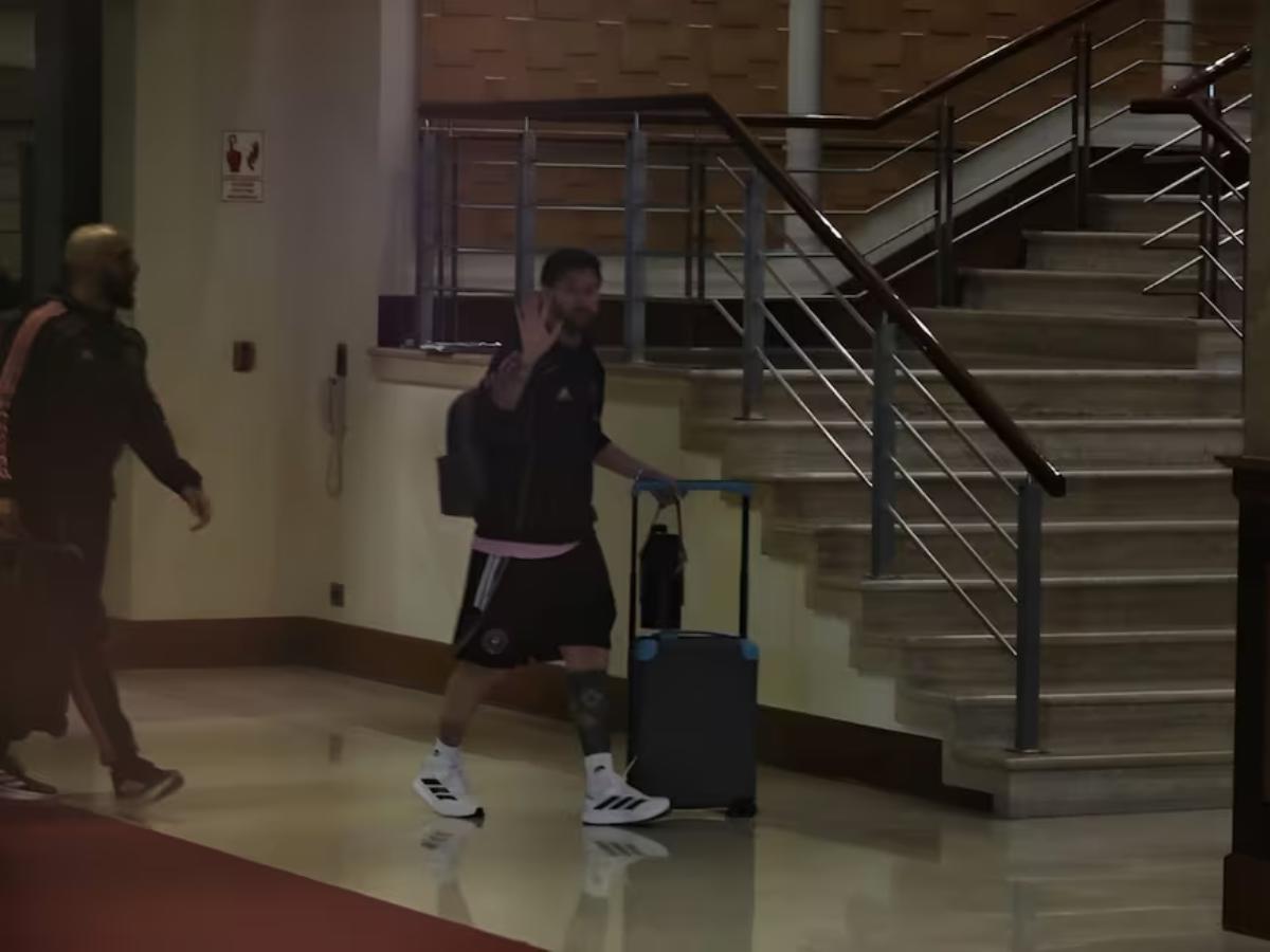 Messi desata locura en Perú: cientos de aficionados esperaron al 10 del Inter Miami; ¿su guardaespaldas presente?