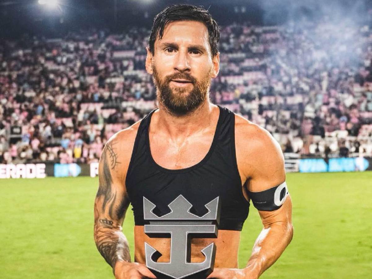 El 'regalo' a Messi, saludo entre Leo y Andy Nájar, celebración del hondureño y el premio que se llevó el 10 del Inter Miami