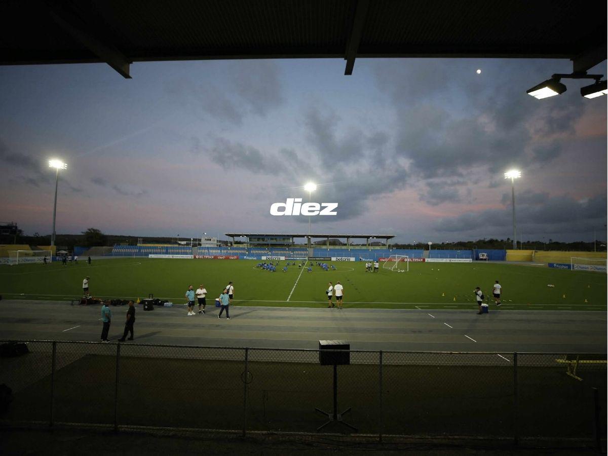 Choco Lozano fue sorprendido y el VAR quedó en una galera: Así reconoció Honduras el Ergilio Hato previo al debut