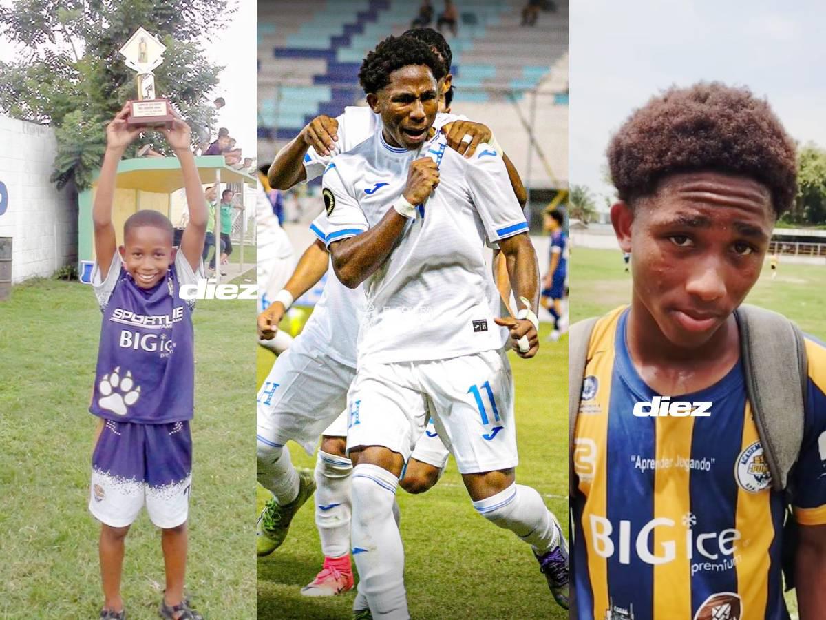 Mike Arana: Creció en barrio violento, jugará con futbolista que admira y lloró con la convocatoria de Honduras