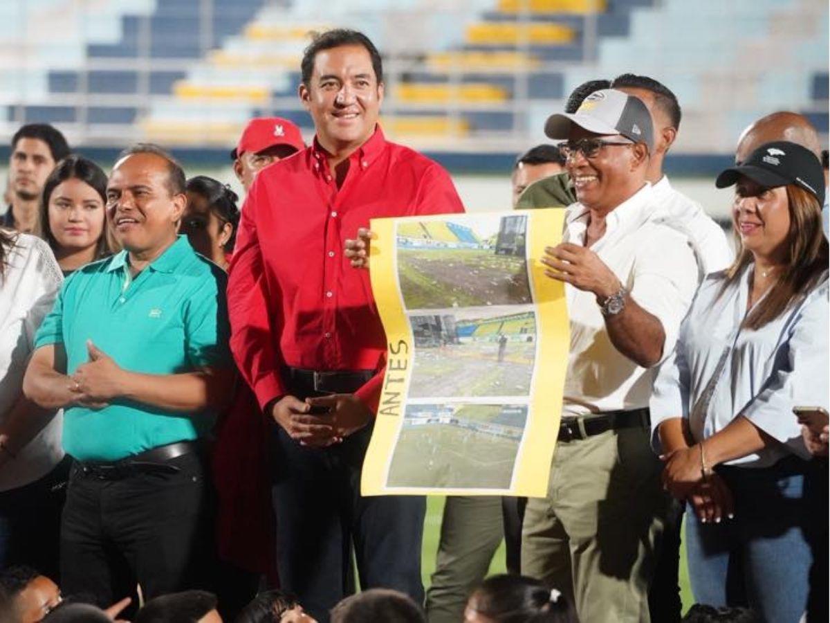 ¡Festeja el fútbol de Honduras! Reinauguran el Estadio Juan Ramón Brevé: Así lucen los cambios