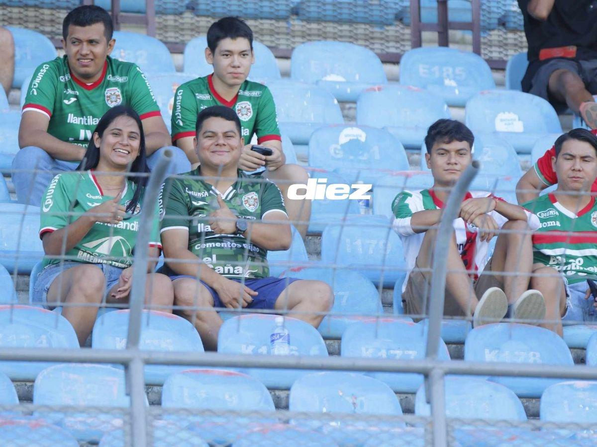 Chicas bellas adornan la previa del clásico Marathón-Real España y la policía blinda el Olímpico
