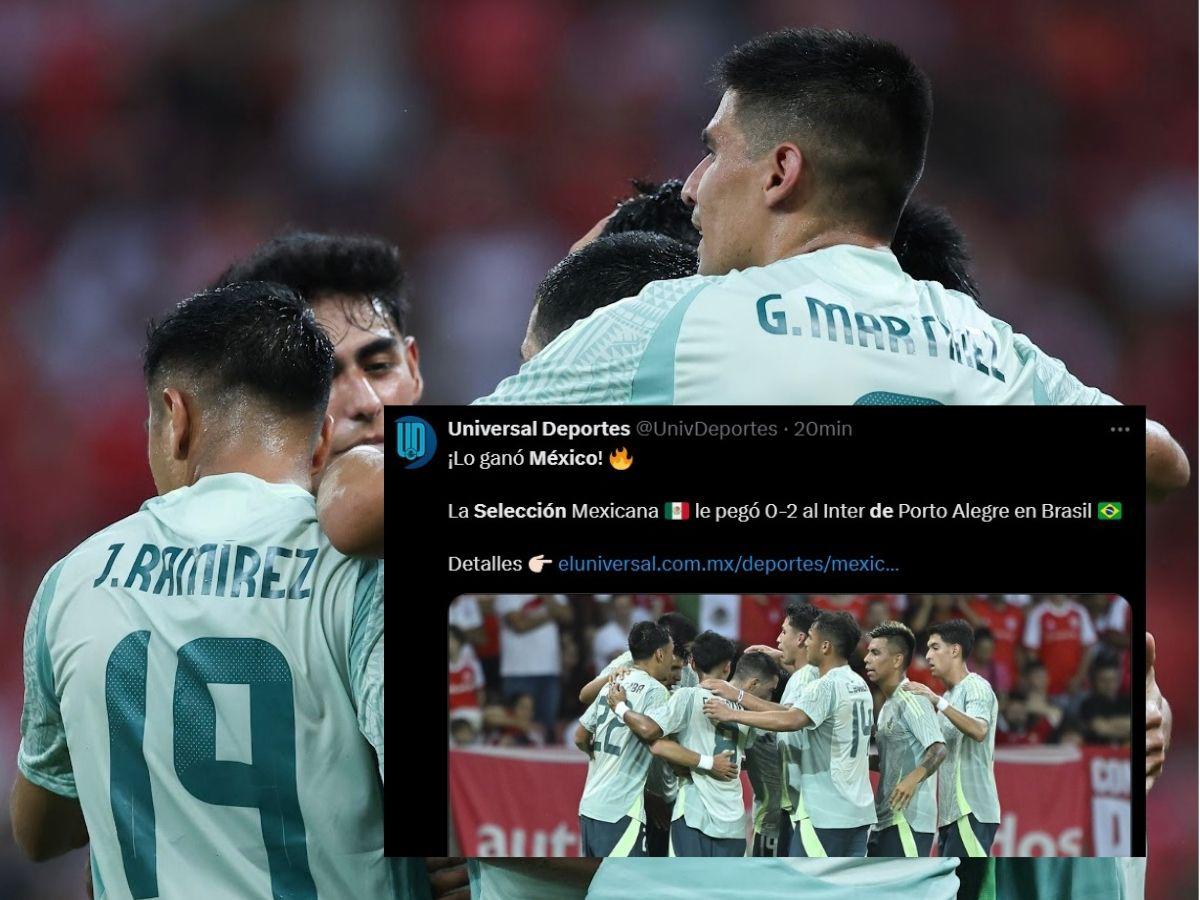 Comentarista de México dispara contra detractores tras triunfazo del Tri ante Internacional y Faitelson se rinde: “Tomen”