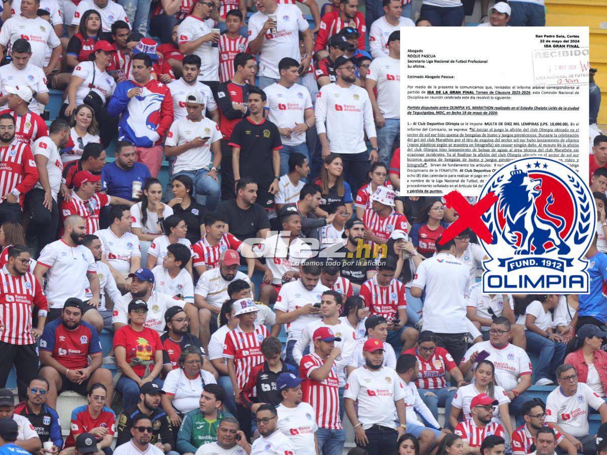 Comisión de Disciplina multa a Olimpia previo a la gran final ante Marathón por el título del Clausura: la sanción que recibió