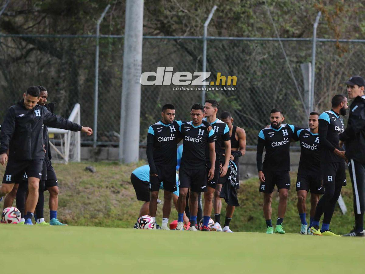 “Chelito” Martínez mostró su calidad y Honduras volvió al CAR: así fue el penúltimo entreno de La H previo al debut