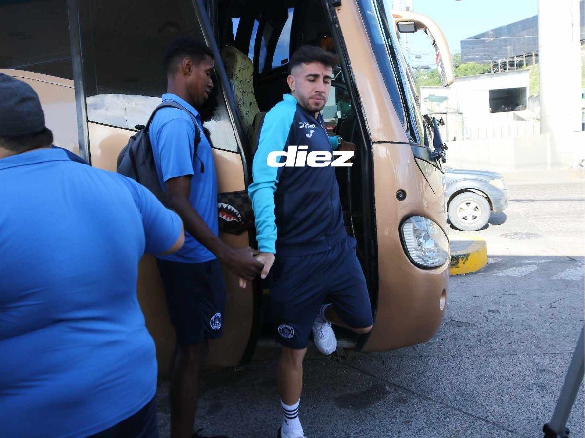 ¡Con sabor a final! Motagua viajó a San Pedro Sula para la primera batalla de semifinales ante Real España