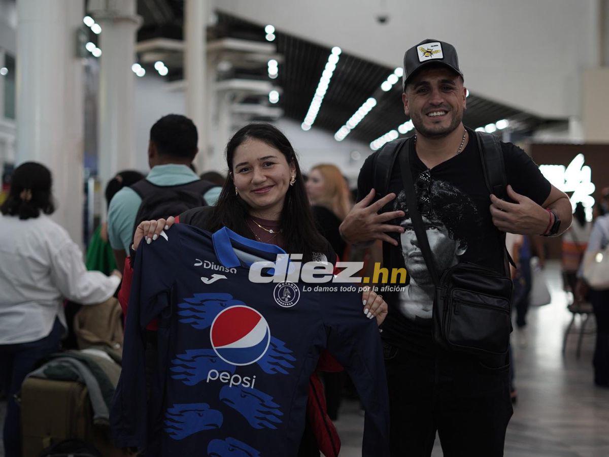 Con la camiseta del Motagua y vestido de Maradona: Así fue el adiós de Ramiro Rocca de Honduras, ¿se va triste?