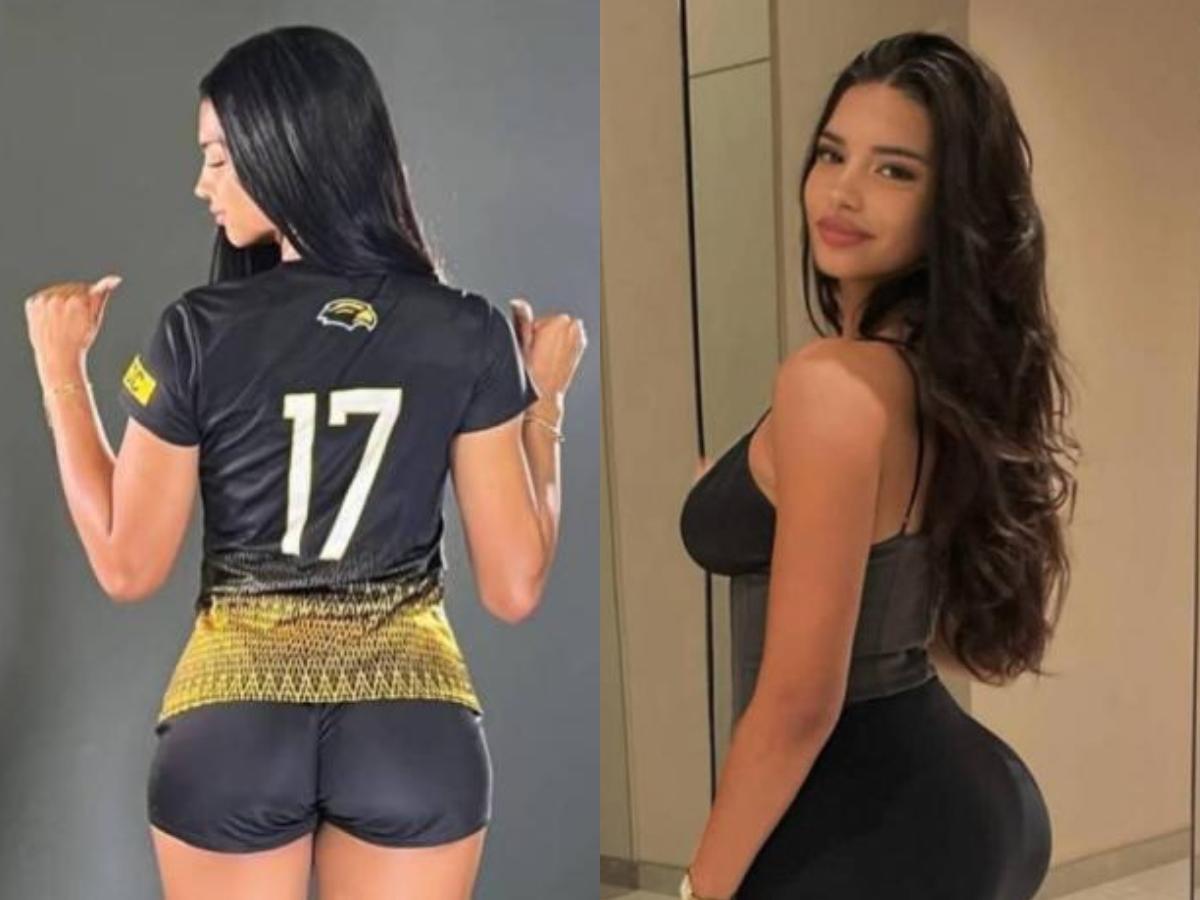 Hermosa modelo y futbolista es viral en Estados Unidos y la “vinculan” con jugador de la Selección de Honduras