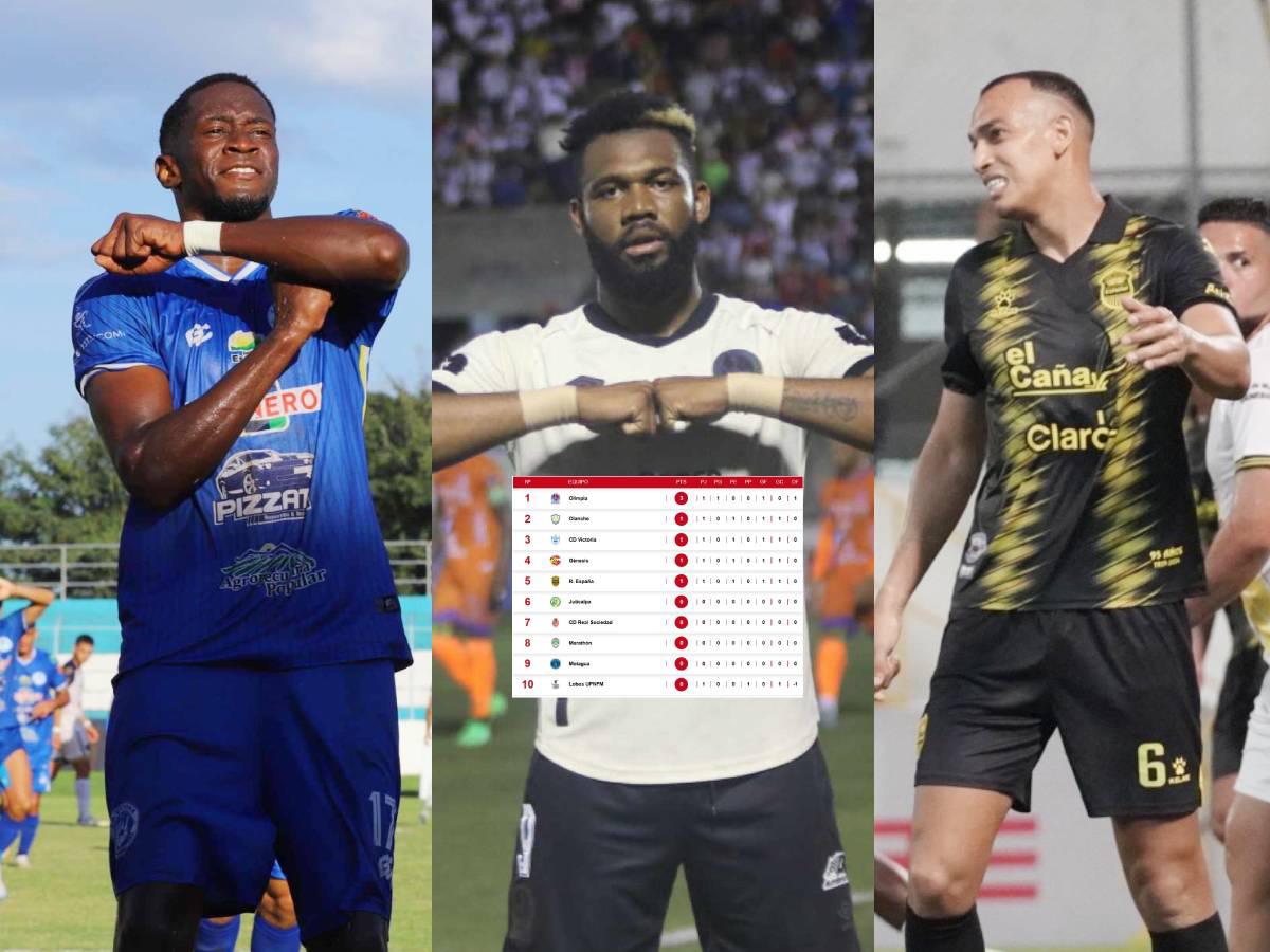 Tabla de posiciones en Honduras: Olimpia se coloca de inmediato en la cima y Real España se estrella
