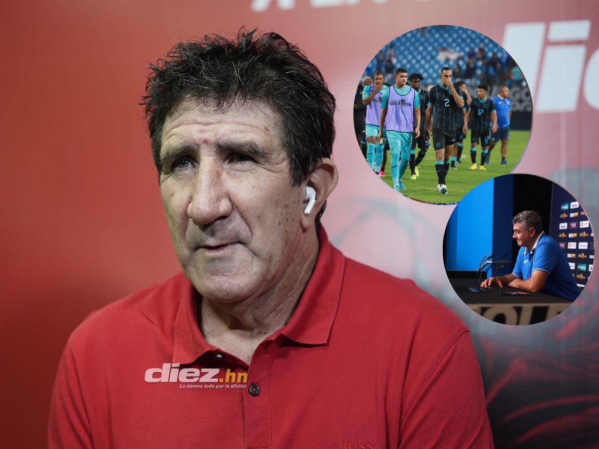 La reacción de Héctor Vargas tras la eliminación de la Selección de Honduras en la Copa Oro