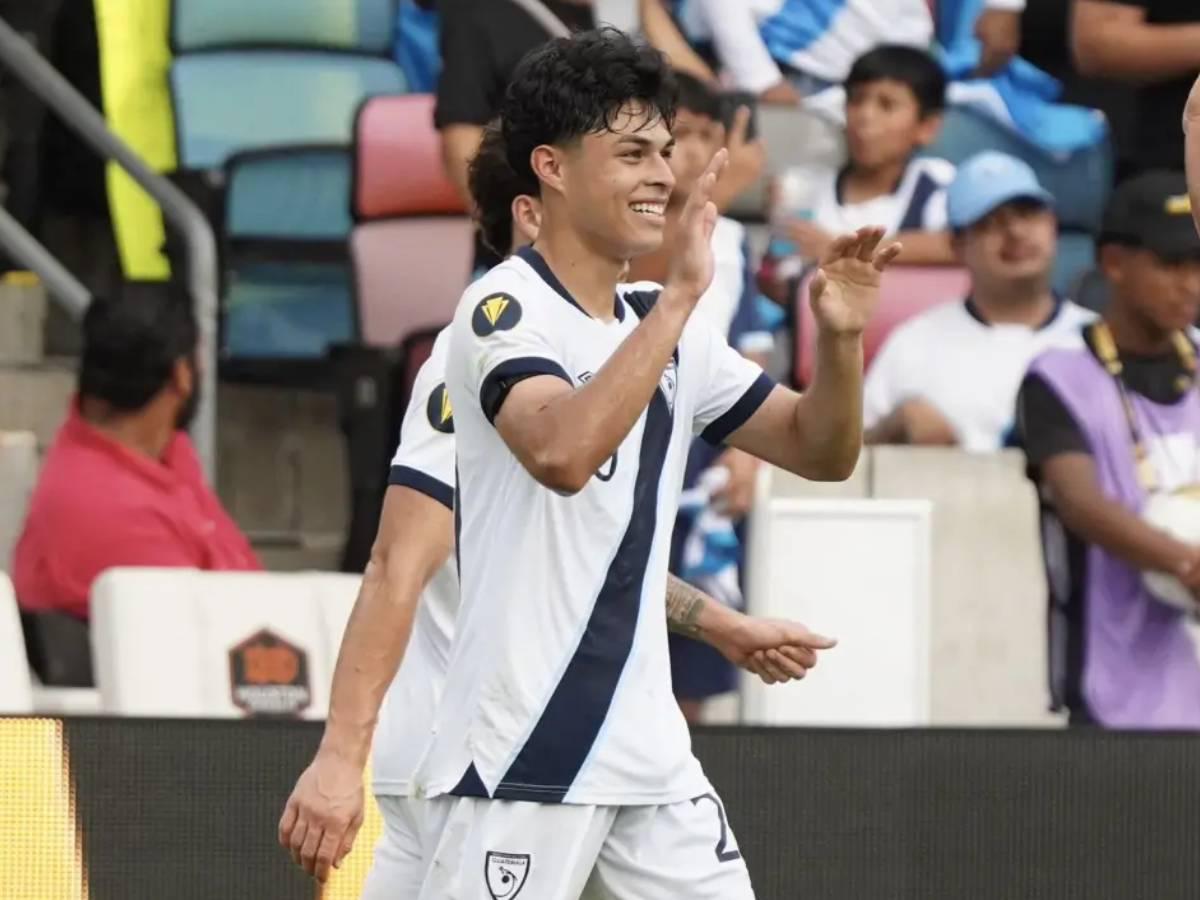 ¡De sangre hondureña! Brilla con Guatemala y logró récord en la histórica participación en Copa Oro 2025