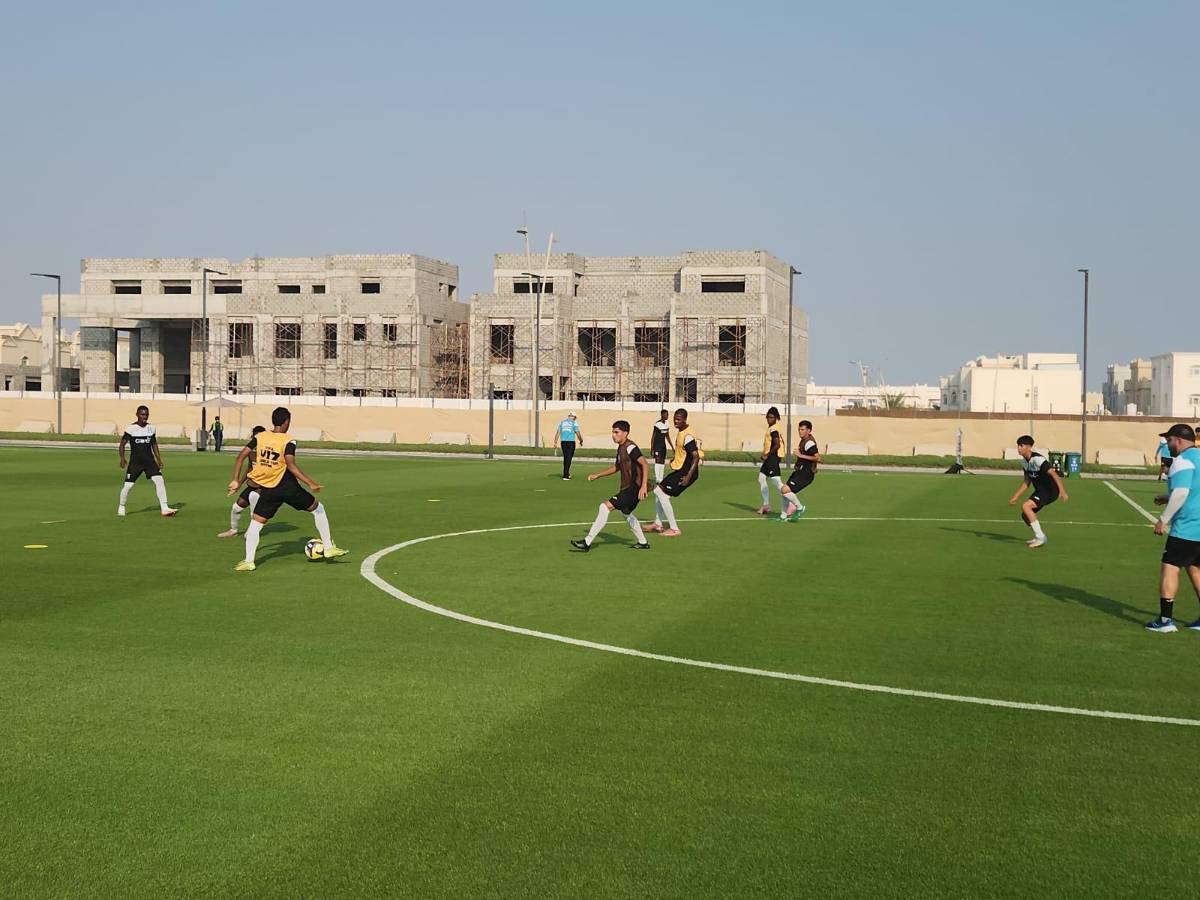 El curioso escenario del debut: Honduras afinó detalles para jugar ante el máximo favorito en el Mundial de Qatar Sub-17