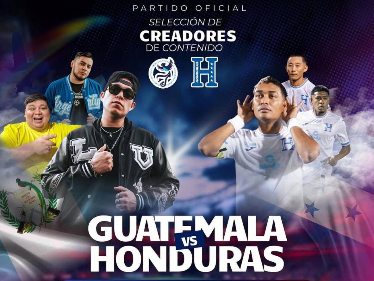 Tiktokers de Guatemala vs Honduras: hora y dónde ver EN VIVO a La Baleada Mecánica de Supremo