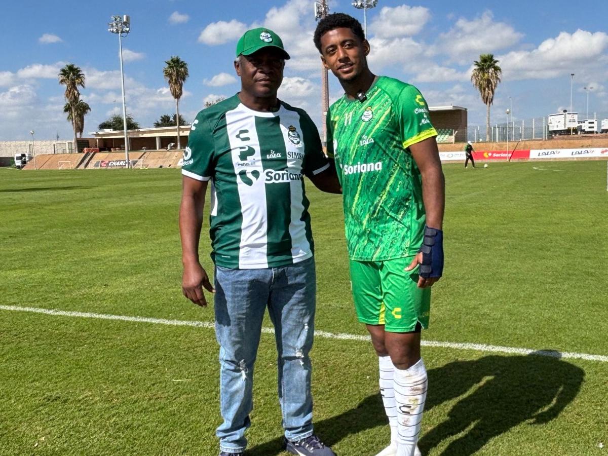 ¡Visita de lujo! Choco Lozano recibe a un exjugador hondureño ídolo del Santos Laguna de México