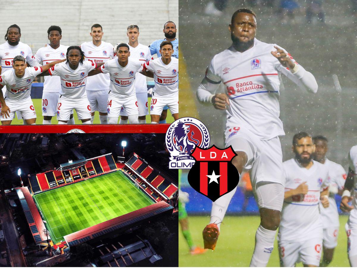 ¡Por la final de Copa Centroamericana! Así sería el eléctrico 11 titular de Olimpia ante Alajuelense en la semifinal de ida